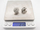 Boucles d'oreilles boucles d'oreilles CHANEL camelia or blanc 18k et diamants 58 Facettes 239244