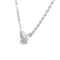 Collier Collier Cartier, "Love", en or blanc, diamants. 58 Facettes 32749