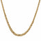 Collier Collier maille palmier en chute or jaune 58 Facettes CVCO10