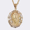 Pendentif Médaille vierge en or ancienne 58 Facettes 23-123