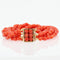 Bracelet Bracelet ancien perles de corail facettées 58 Facettes 20-534