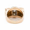 Bague 49 Bague Tank Or rose Diamant 58 Facettes 1986231CN