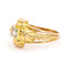 Bague 51 Bague Art déco Or jaune Diamant 58 Facettes 1816317CN