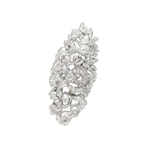 Bague 56 Bague Repossi "Nérée" en or blanc et diamants. 58 Facettes 30811