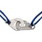 Bracelet Dinh Van Bracelet Cordon Menottes Or blanc Diamant 58 Facettes 2865695RV