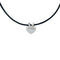 Pendentif Pendentif coeur Chaumet, collection "Liens", or blanc et diamants. 58 Facettes 31587