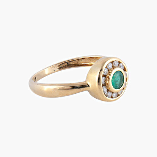 Bague 54 / Or Jaune BAGUE OR & TOURMALINE 58 Facettes BO/220014