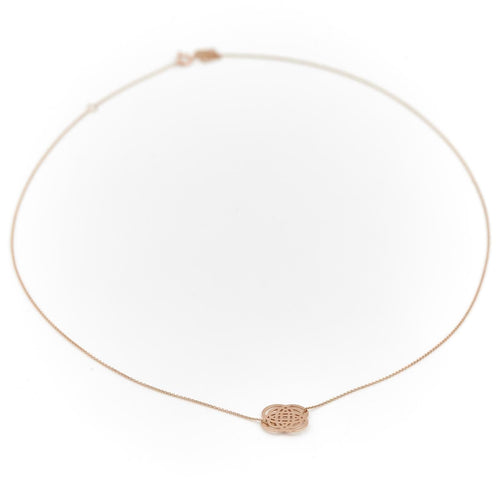Collier Ginette NY Collier Baby Purity on Chain Or rose 58 Facettes 2199949CN