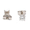 Boucles d'oreilles Boucles d'oreilles puces Or blanc Diamant 58 Facettes 2484501CN