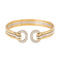 Bracelet Bracelet Jonc Or jaune  Diamant 58 Facettes 2106787CN