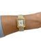Montre Montre Poiray ,"Ma Première", en or jaune, bracelet cuir interchangeable. 58 Facettes 31885