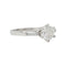 Bague 54 Bague en or blanc, diamant 1,08 carat. 58 Facettes 31231