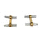 Boutons de manchette Boutons de manchette Van Cleef & Arpels en or jaune, quartz et hématites. 58 Facettes 31048