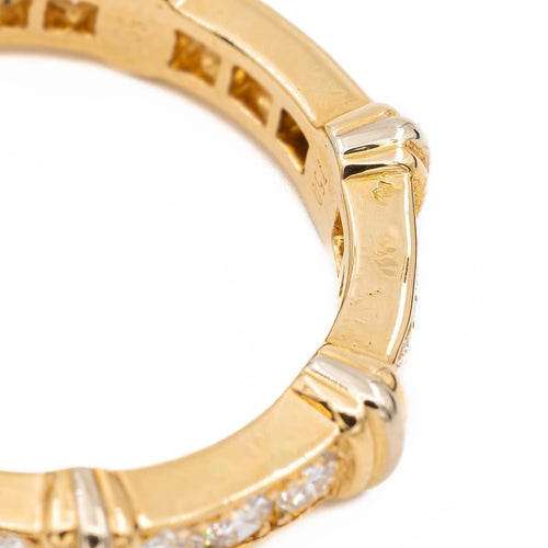 Bague 50 Cartier Bague Alliance Eternité Or jaune Diamant 58 Facettes 2432076CN