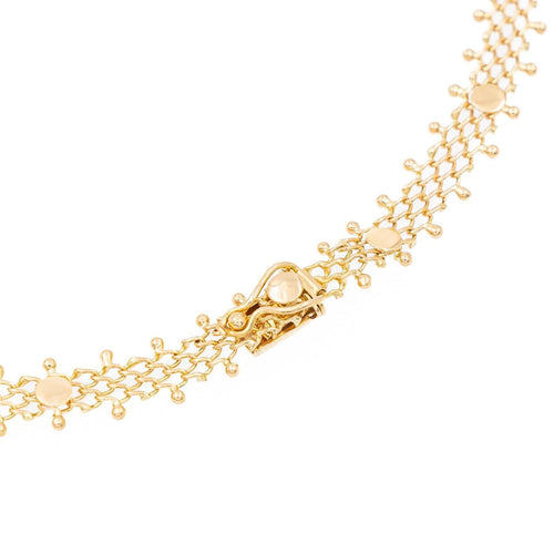 Collier Collier Maille ajourée Or rose 58 Facettes 2226534CN