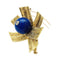 Broche Broche Boucheron en or jaune, lapis lazuli et diamant. 58 Facettes 30633