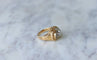 Bague Bague tourbillon vintage or rose et diamants 58 Facettes