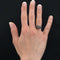 Bague 48 Bague ancienne trèfles de saphirs et diamants 58 Facettes 22-215