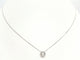 Collier Collier Or blanc Diamant 58 Facettes 579107RV
