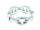 Bague HERMÈS. Bague Chaîne d’ancre déchaînée argent 58 Facettes