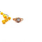 Bague Solitaire en or jaune, diamant 58 Facettes
