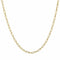 Collier Chaine ancienne en or jaune maillons rectangulaires 58 Facettes 23-205