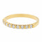 Bague 55 Bague Alliance Or jaune Diamant 58 Facettes 578391CD
