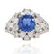 Bague 53 Bague saphir et diamants dôme 58 Facettes 22-234