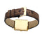 Montre Montre Jaeger Lecoultre en or jaune, diamants, bracelet cuir. 58 Facettes 29595