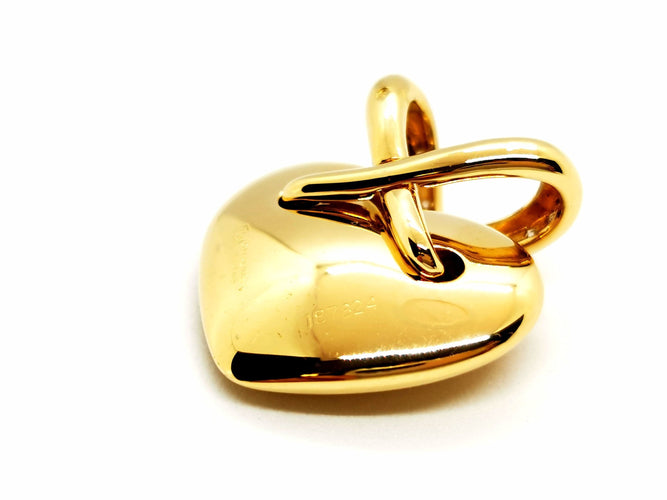 Pendentif Chaumet Pendentif Coeur Liens Or jaune Diamant 58 Facettes 1186440CN