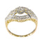 Bague 57 Bague de fiançailles en diamant 58 Facettes 22321-0022