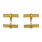 Boutons de manchette Boutons de manchette Cartier en or jaune, acier, onyx et aventurine. 58 Facettes 32495