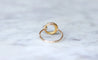 Bague 53 Bague croissant de lune diamant et or 58 Facettes