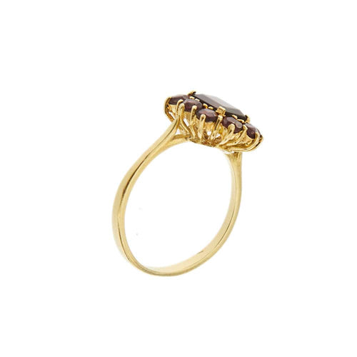 Bague 56 Bague avec grenats 58 Facettes 31160