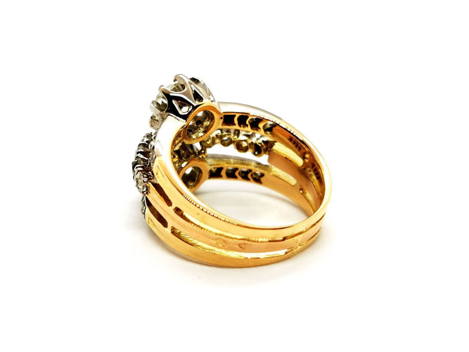 Bague 53 Bague Or jaune Diamant 58 Facettes 1292402CN