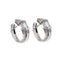 Boucles d'oreilles Boucles d'oreilles créoles diamants et aigues-marines 58 Facettes 19103
