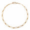 Bracelet Fin bracelet gourmette alternée 58 Facettes CVBR55