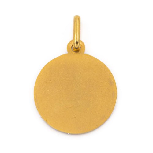 Pendentif Augis Pendentif Religieux Vierge à l'enfant Or jaune 58 Facettes 2275409CN