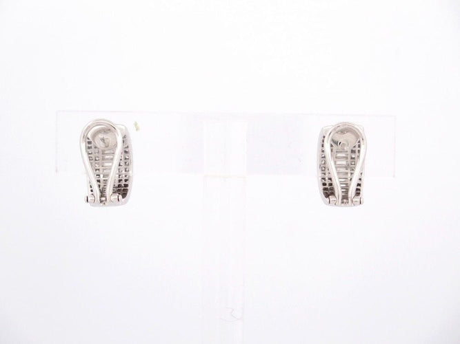 Boucles d'oreilles boucles d'oreilles MESSIKA creoles liz or blanc 18k diamants 1.7ct 58 Facettes 247651