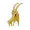 Broche Broche "Bouquetin" en or jaune. 58 Facettes 32331