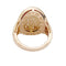 Bague 52 Bague en or rose Bulgari modèle "Bulgari Bulgari", diamants. 58 Facettes 31074