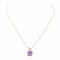 Collier Isabelle Langlois Collier Pendentif Pavé de Paris Or rose Améthyste 58 Facettes 2555962CN