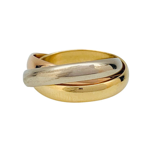 Bague 50 Bague Cartier, "Trinity Classique", trois ors. 58 Facettes 31311