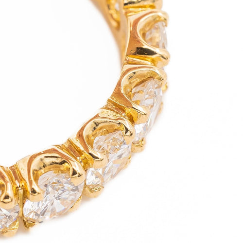 Bague 53 Bague Alliance américaine Or jaune Diamant 58 Facettes 2303174CN