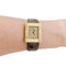 Montre Montre Poiray, Ma Première, en or jaune, bracelet cuir interchangeable. 58 Facettes 32581