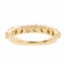 Bague 52 Bague Demi alliance Or jaune Diamant 58 Facettes 2686812CN