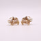 Boucles d'oreilles Boucles d’oreilles serties de perles et diamants 58 Facettes