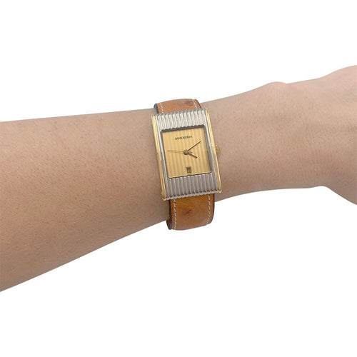 Montre Montre Boucheron, "Reflet", or jaune, acier. 58 Facettes 32177