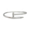 Bracelet Bracelet Cartier, "Juste un clou", or blanc et diamants 58 Facettes 31982