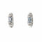 Boucles d'oreilles Boucles d'oreilles créoles diamants et aigues-marines 58 Facettes 19103